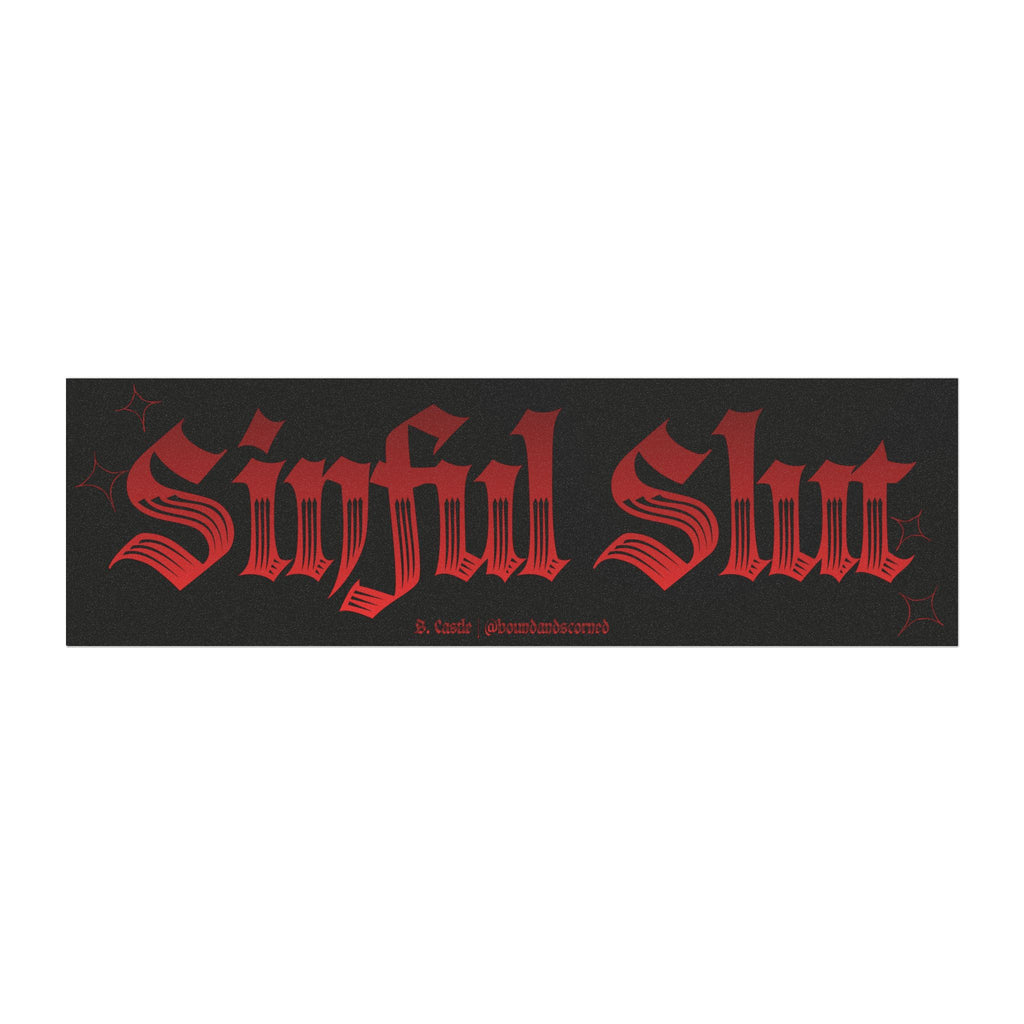 Sinful Slut Bumper MAGNET