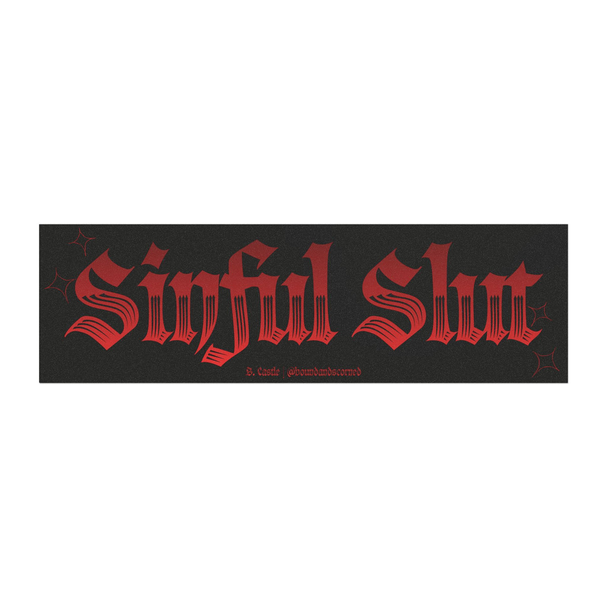 Sinful Slut Bumper MAGNET