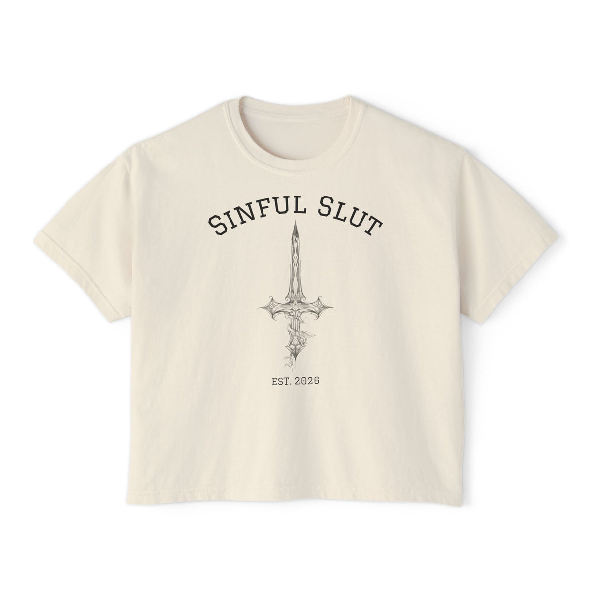 Sinful Slut Boxy Tee
