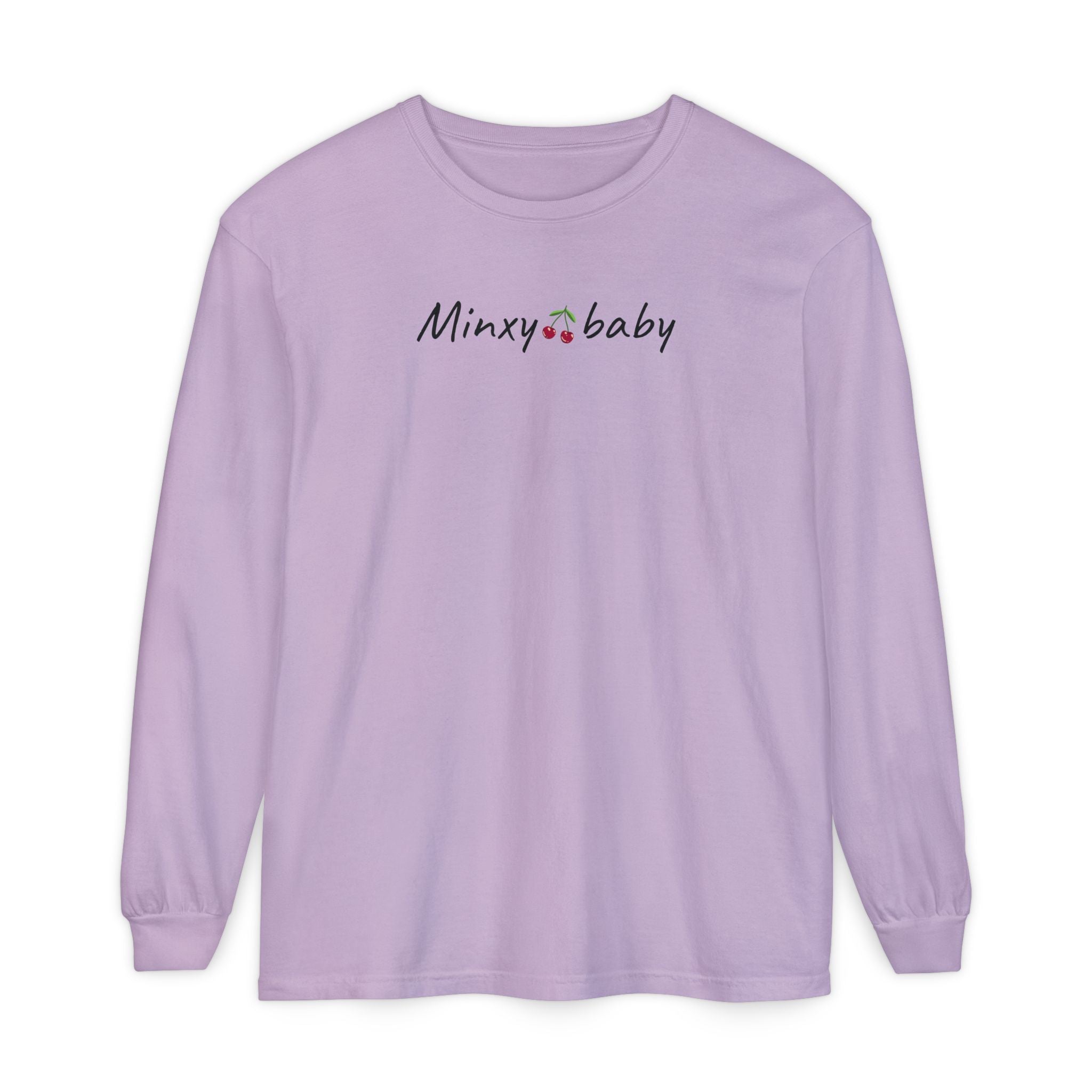 Staten Bells "Minxy Baby" Comfort Colors Long Sleeved