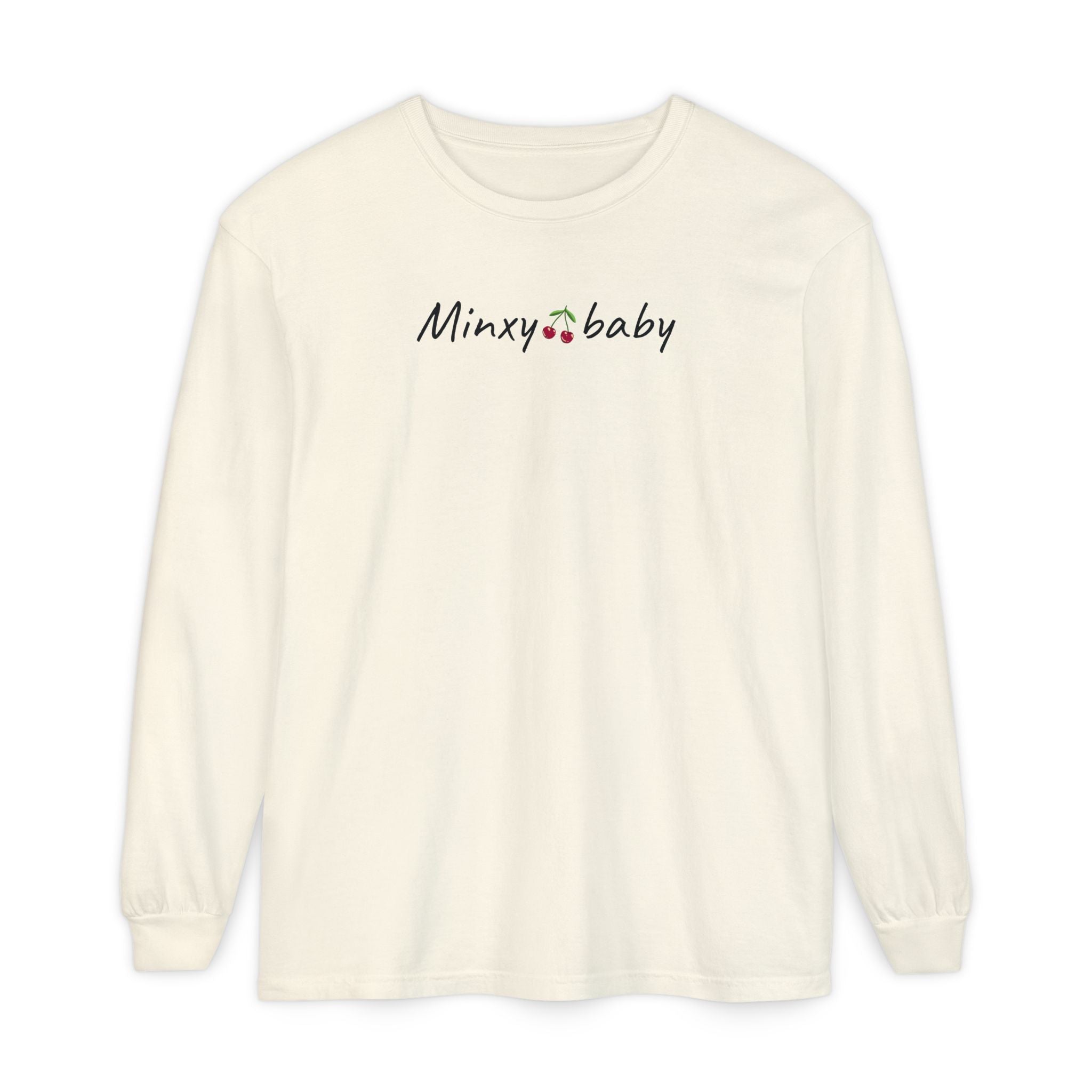 Staten Bells "Minxy Baby" Comfort Colors Long Sleeved