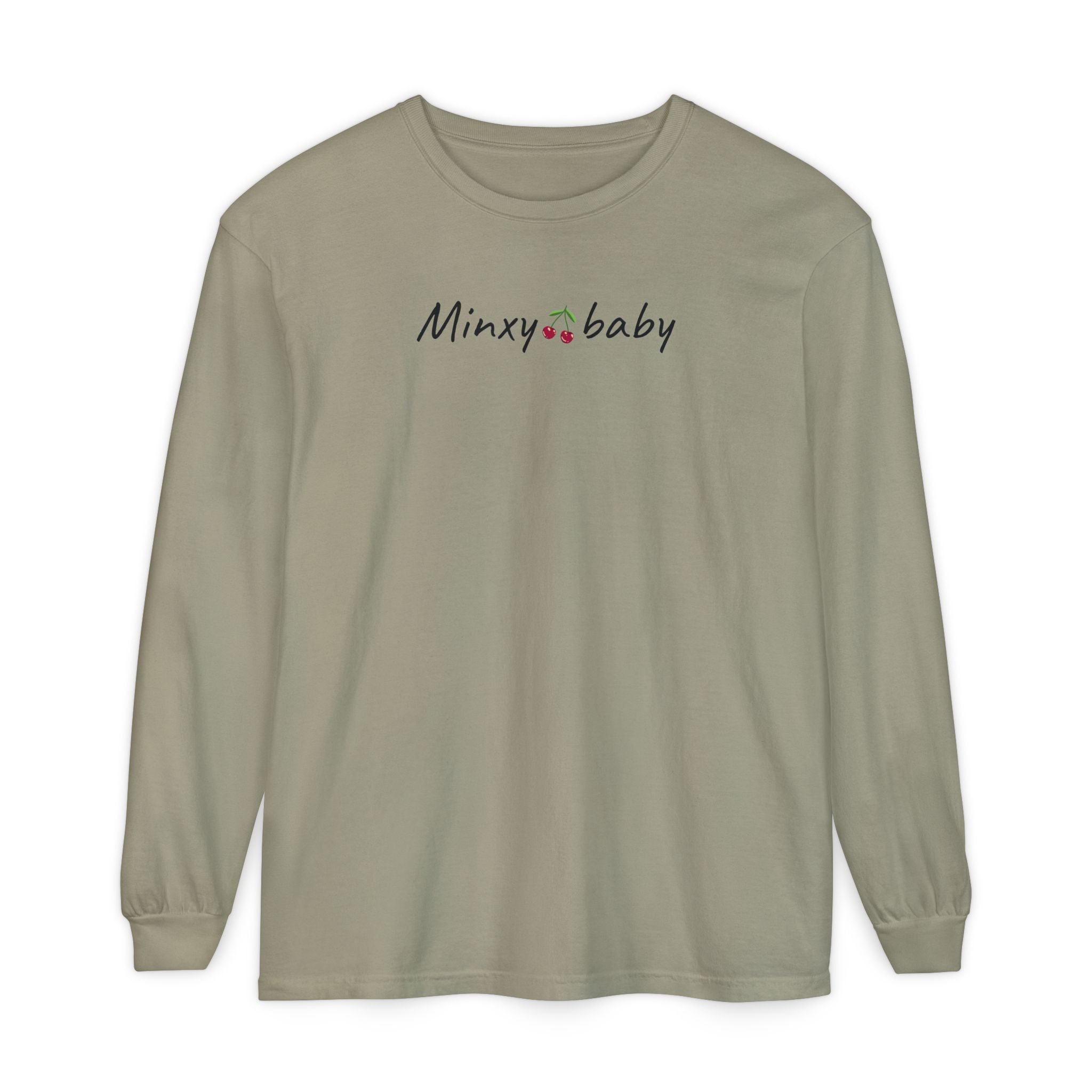 Staten Bells "Minxy Baby" Comfort Colors Long Sleeved