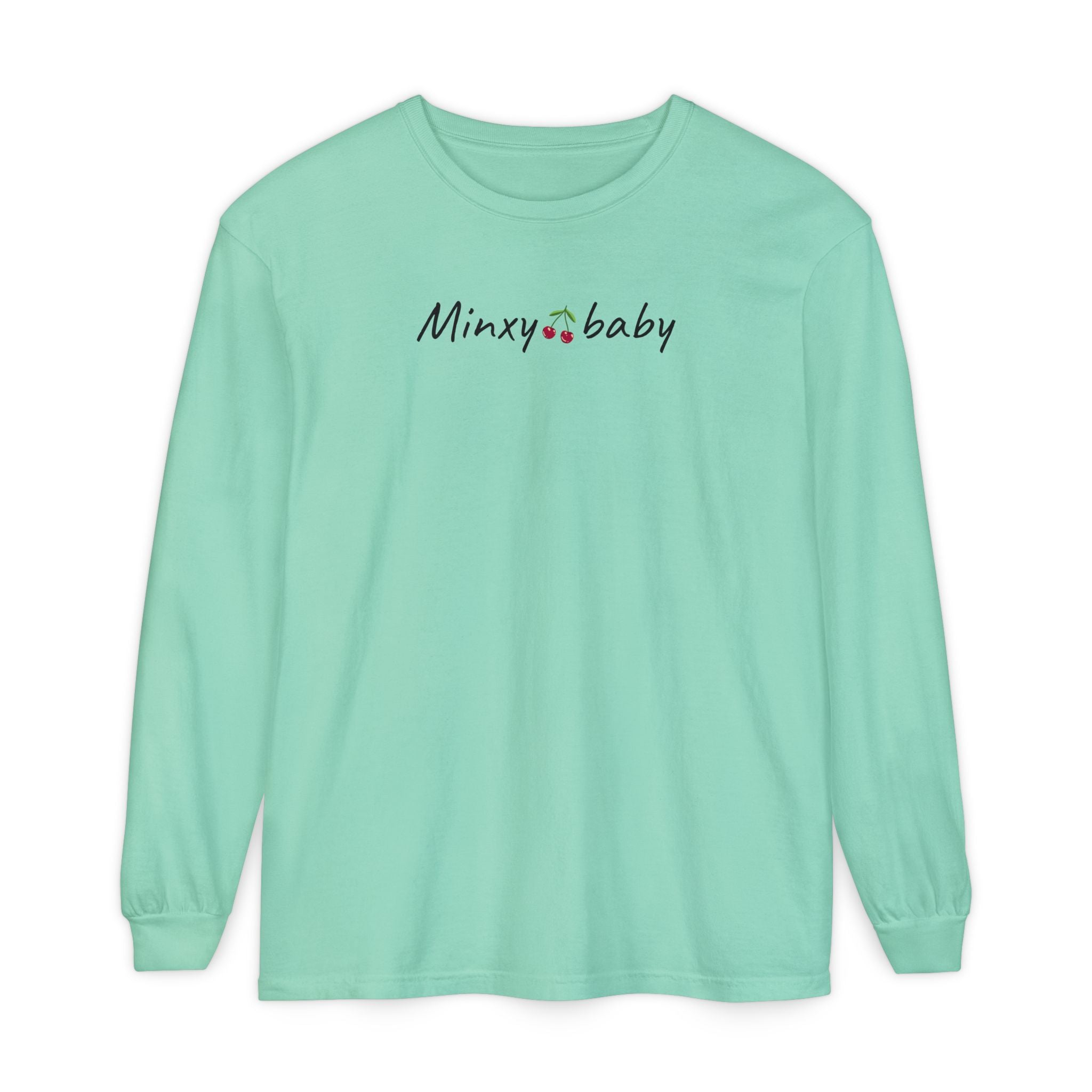 Staten Bells "Minxy Baby" Comfort Colors Long Sleeved