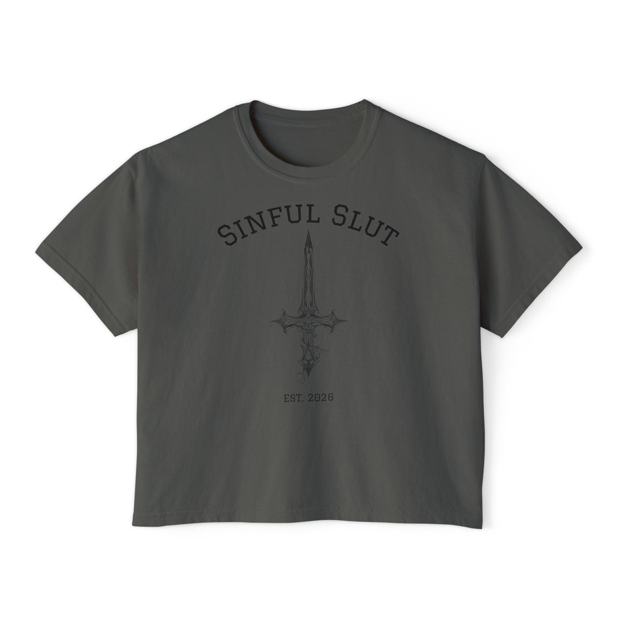 Sinful Slut Boxy Tee