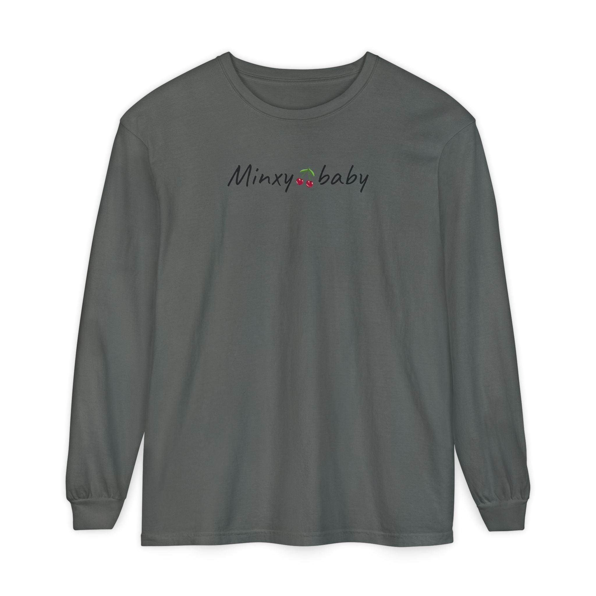 Staten Bells "Minxy Baby" Comfort Colors Long Sleeved