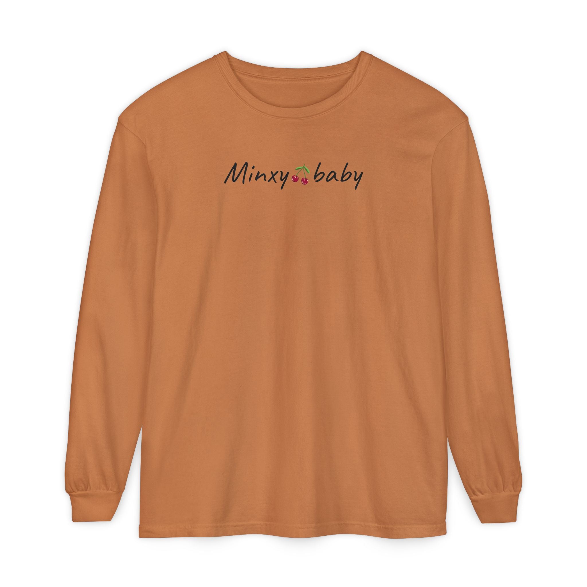 Staten Bells "Minxy Baby" Comfort Colors Long Sleeved